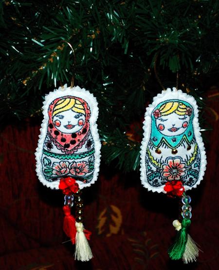 Matreshka Bookmarks and Ornaments image 12